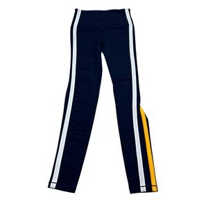 All Access Pull On Leggings Womens Small‎ Navy Blue Activewear Yoga Pants